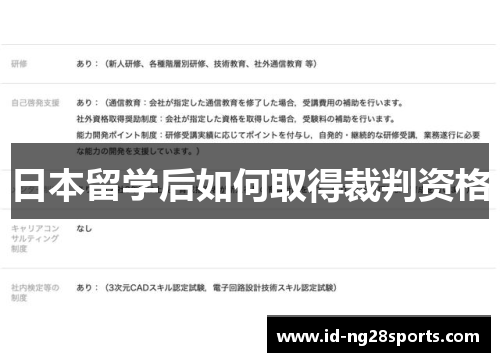 日本留学后如何取得裁判资格